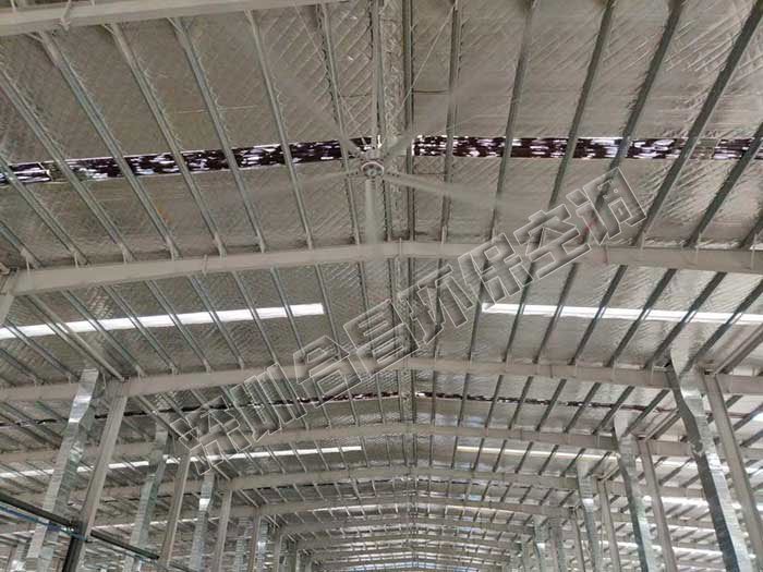 扇機互補廠房降（jiàng）溫案例