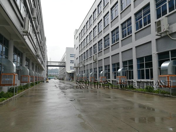 潤東方雞年第一單-信譽模具廠房降溫順利完工